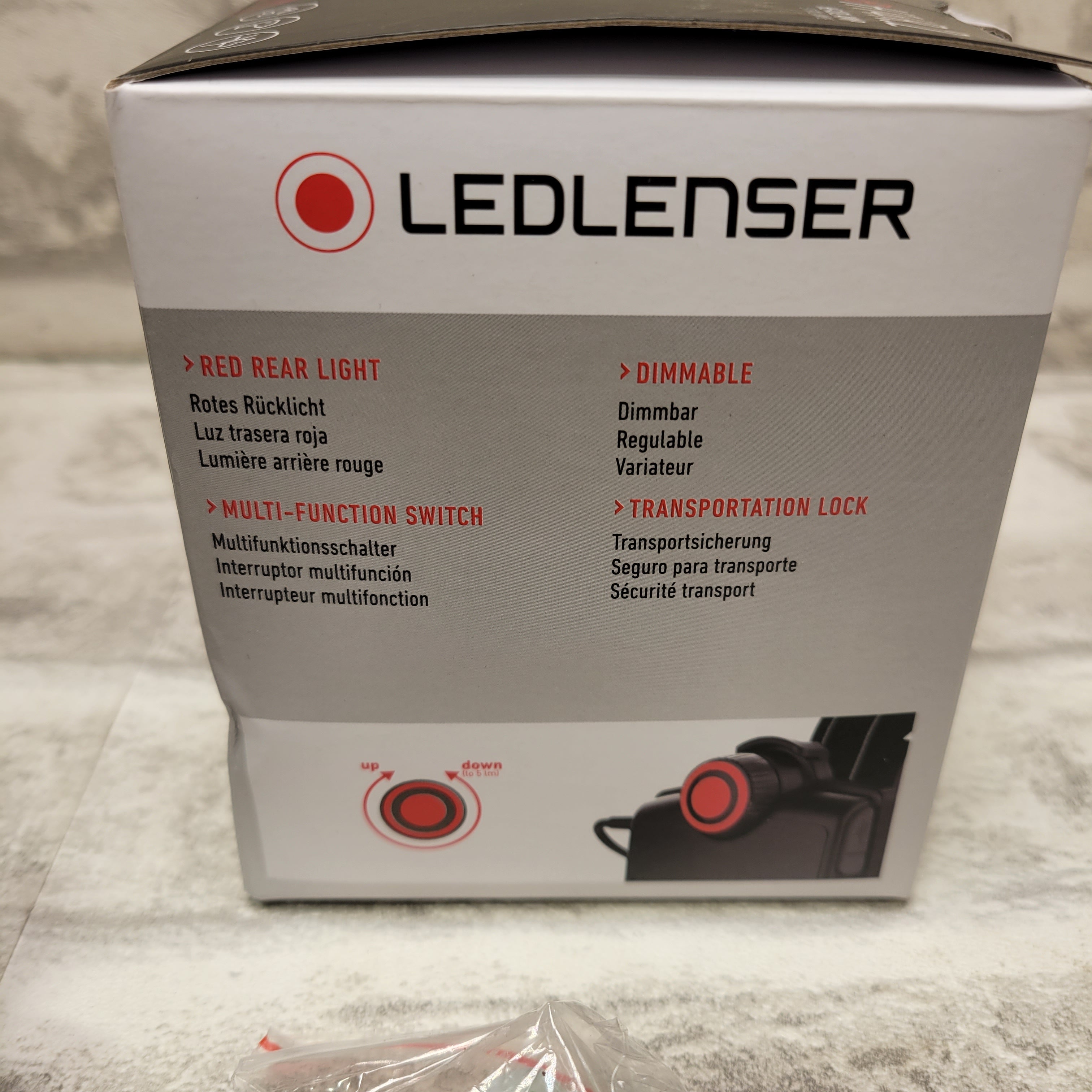 Ledlenser, H14R.2 Rechargeable Headlamp, Black (7604402356462)
