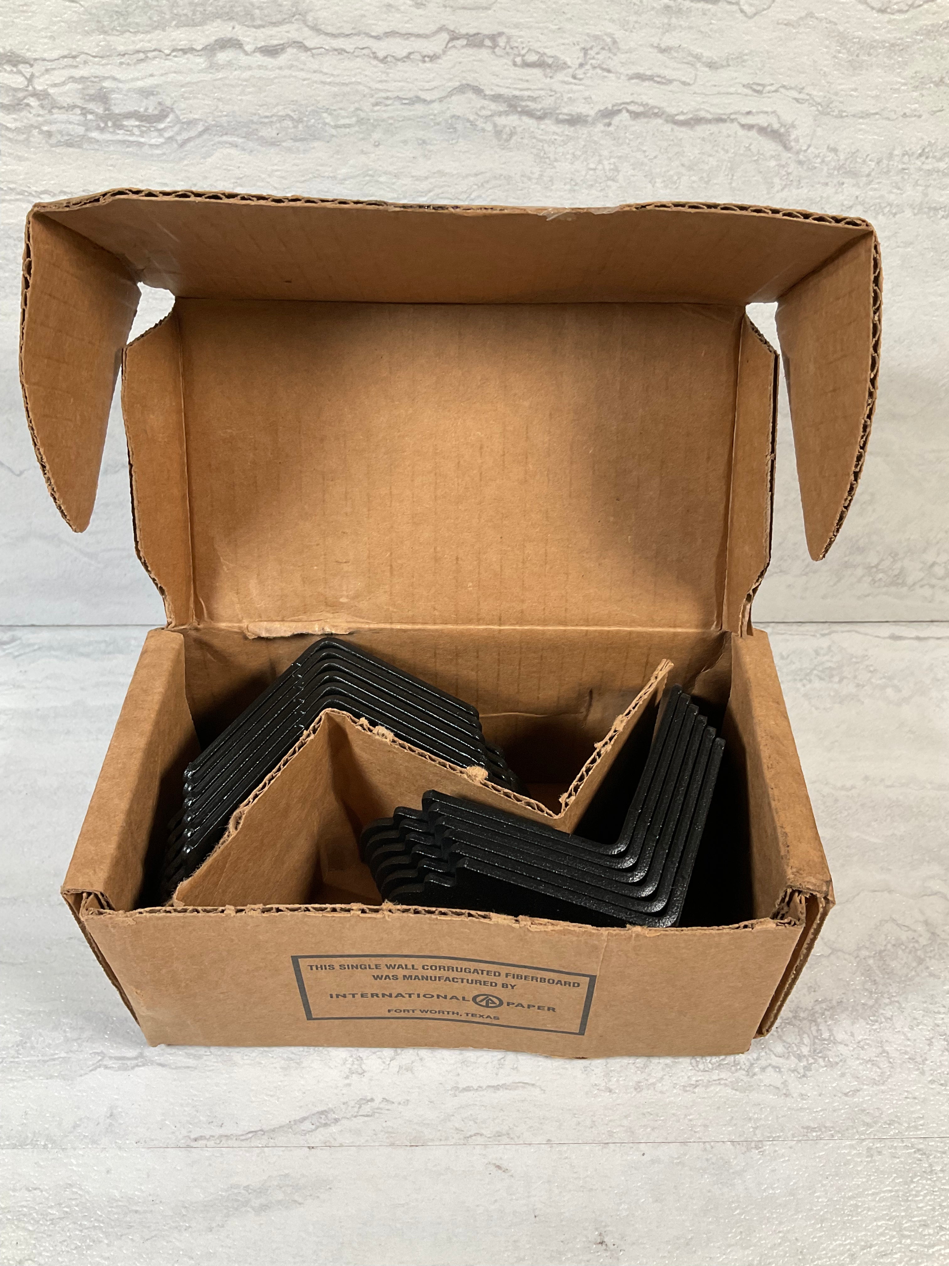 Simpson APA4 4x Zmax Galvanized Steel Black Powder-Coat 90° Angle (12-Case) (6888960426167)
