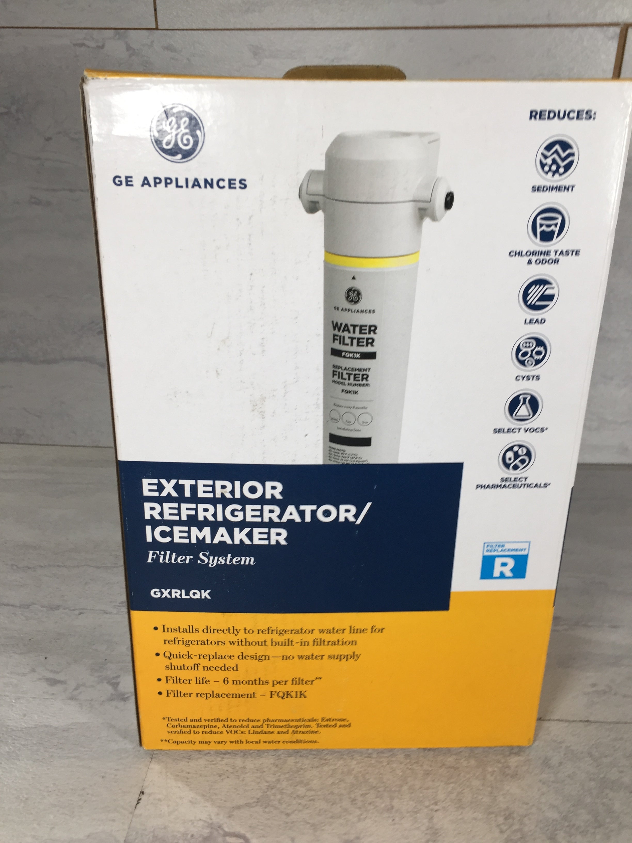 GE In-line Water Filtration System for Refrigerators or Icemakers | GXRLQK (6901552742583)