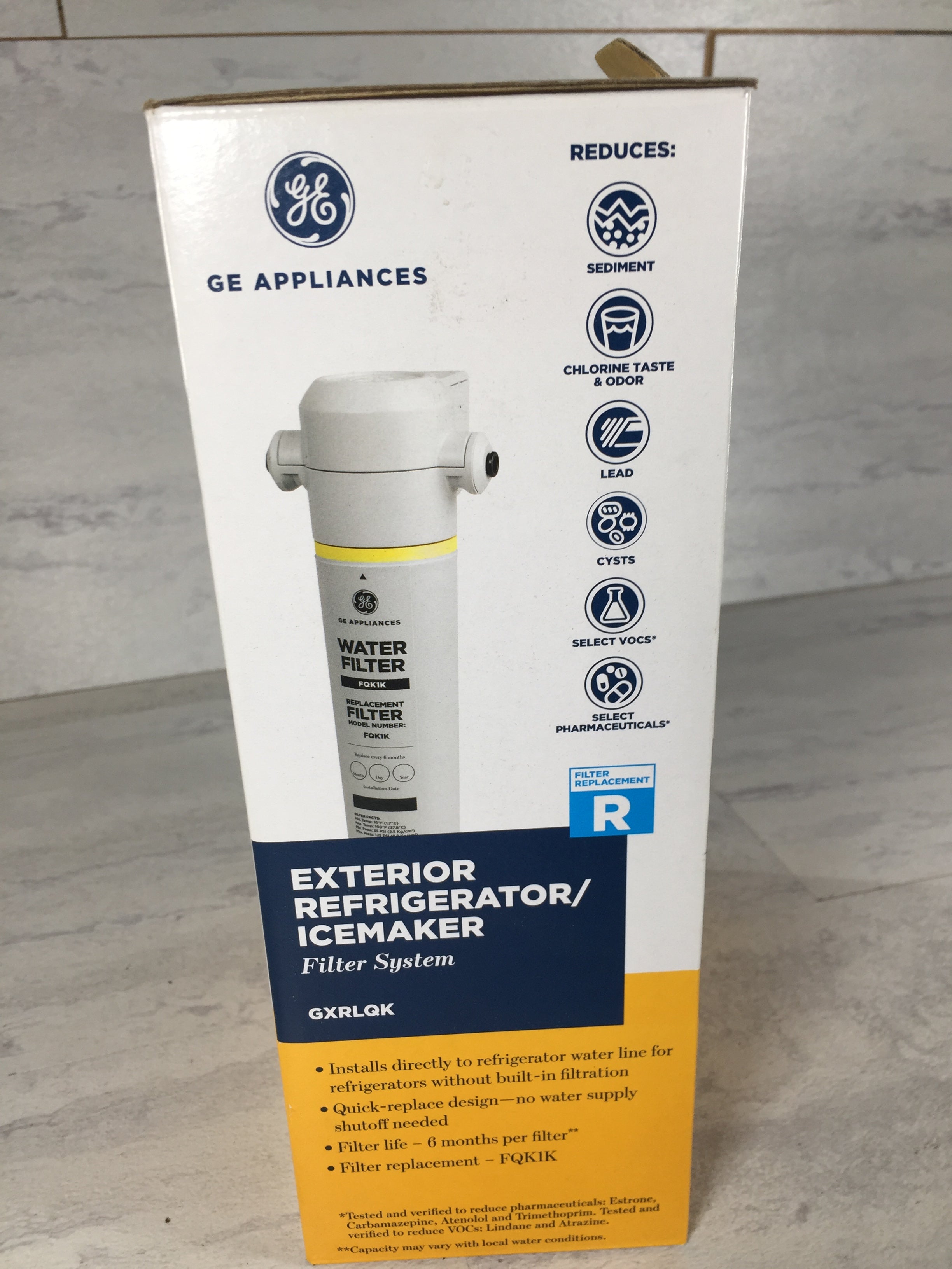 GE In-line Water Filtration System for Refrigerators or Icemakers | GXRLQK (6901552742583)